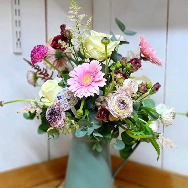 Greystone Bouquet in a Jug