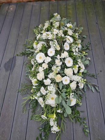 White lady Double ended coffing tribute